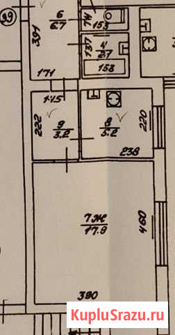 1-комнатная квартира, 32 м², 4/5 эт. на продажу в Калининграде Калининград - изображение 1