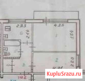 2-комнатная квартира, 40.3 м², 4/9 эт. на продажу в Братске Братск - изображение 1