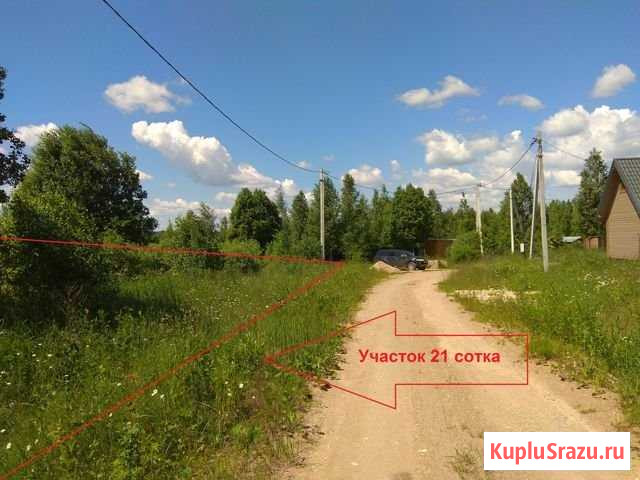 Участок СНТ, ДНП 21 сот. на продажу в Шаховской Шаховская - изображение 1