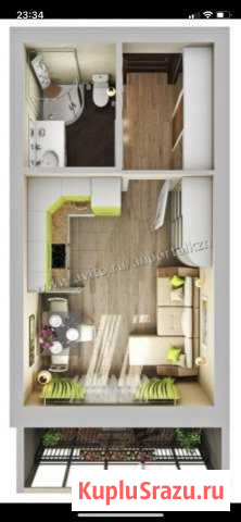 1-комнатная квартира, 31.3 м², 8/19 эт. на продажу в Казани Казань - изображение 1