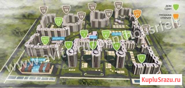 1-комнатная квартира, 41.4 м², 9/10 эт. на продажу во Владимире Владимир - изображение 1