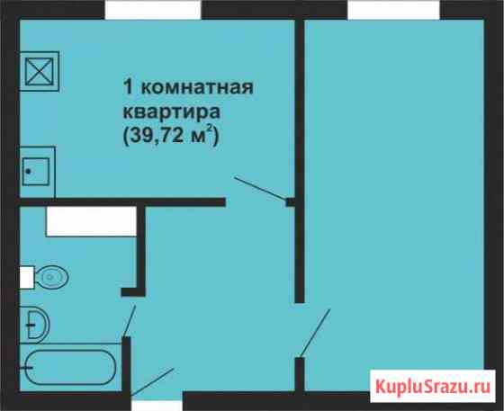 1-комнатная квартира, 40 м², 1/3 эт. на продажу в Челябинске Челябинск