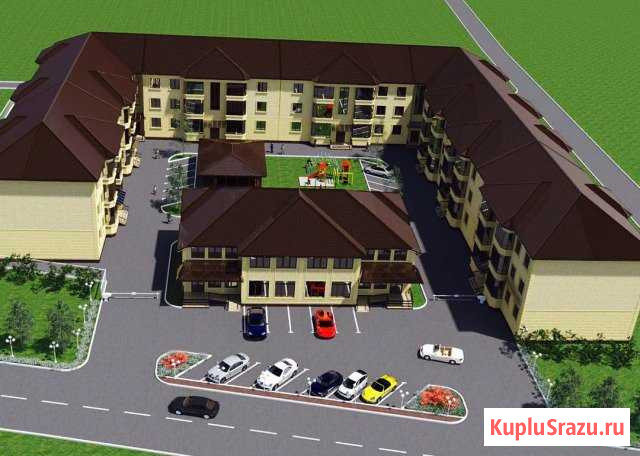 2-комнатная квартира, 53 м², 2/3 эт. на продажу в Нальчике Нальчик - изображение 1