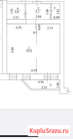 1-комнатная квартира, 47.7 м², 10/10 эт. на продажу в Екатеринбурге Екатеринбург - изображение 1