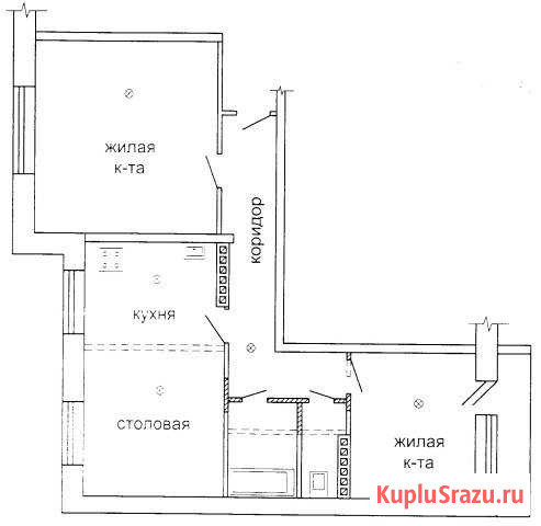 3-комнатная квартира, 66 м², 3/9 эт. на продажу в Печоре Печора - изображение 1