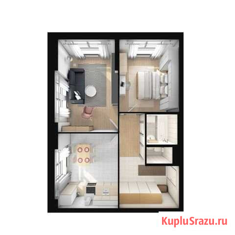 2-комнатная квартира, 63.3 м², 24/33 эт. на продажу в Котельниках Котельники - изображение 1