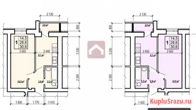 1-комнатная квартира, 30.6 м², 3/10 эт. на продажу в Энгельсе Энгельс - изображение 1