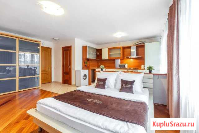 Квартира-студия, 35 м², 7/12 эт. в аренду посуточно в Москве Москва - изображение 1