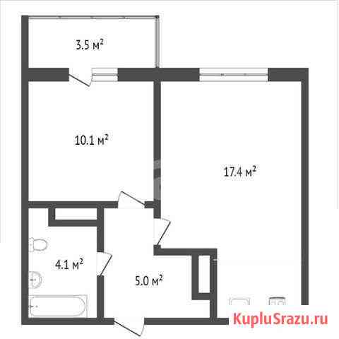 1-комнатная квартира, 37 м², 16/17 эт. на продажу в Тюмени Тюмень