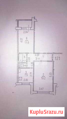 2-комнатная квартира, 50.2 м², 1/10 эт. на продажу в Воронеже Воронеж - изображение 1