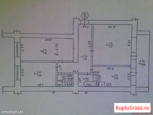 3-комнатная квартира, 65 м², 2/2 эт. на продажу в Красноперекопске Красноперекопск - изображение 1