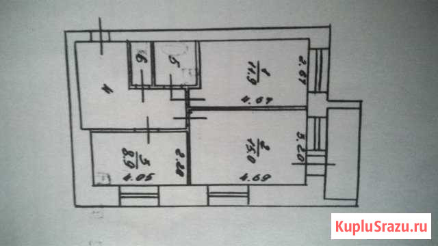 2-комнатная квартира, 50.8 м², 2/2 эт. на продажу в Гороховце Гороховец - изображение 1