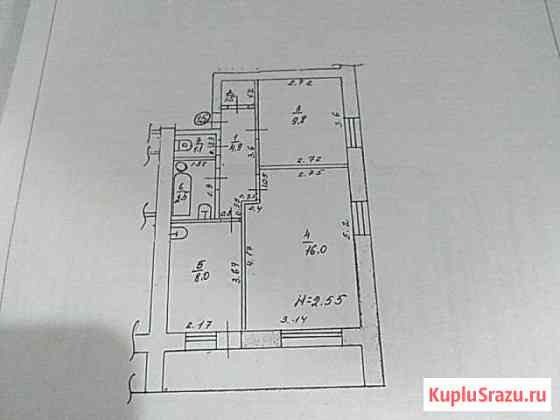 2-комнатная квартира, 43 м², 1/2 эт. на продажу в Семикаракорске Семикаракорск