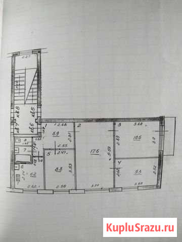 4-комнатная квартира, 63.7 м², 3/5 эт. на продажу в Сызрани Сызрань - изображение 1