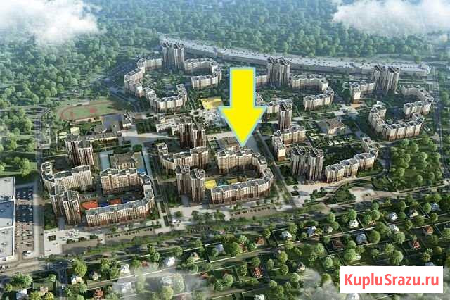 1-комнатная квартира, 38 м², 3/12 эт. на продажу в Симферополе Симферополь - изображение 1