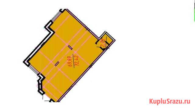 Офисное помещение, 72.42 кв.м. Брянск - изображение 1