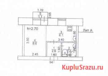 1-комнатная квартира, 19.9 м², 3/5 эт. на продажу в Якутске Якутск