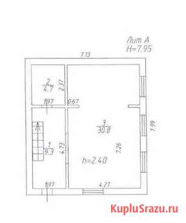 Дом 118.2 м² на участке 15 сот. на продажу в Калуге Калуга