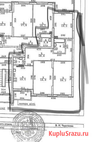 3-комнатная квартира, 80.5 м², 8/16 эт. на продажу в Екатеринбурге Екатеринбург - изображение 1