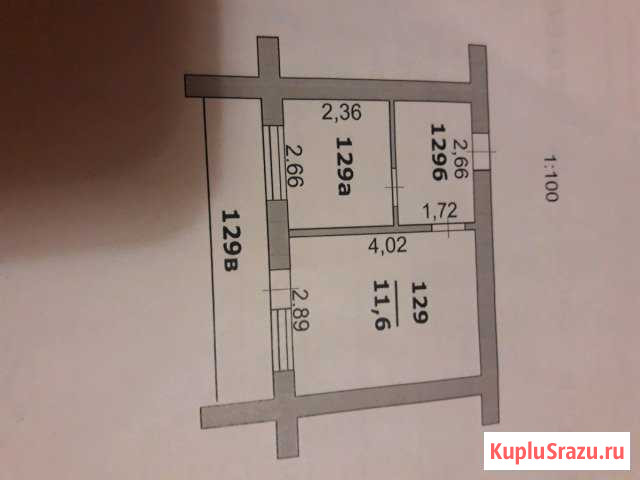 2-комнатная квартира, 25 м², 3/5 эт. на продажу в Белгороде Белгород - изображение 1