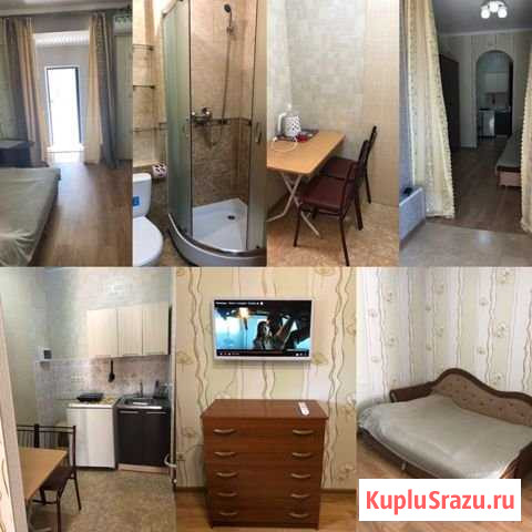 Комната 13 м² в 3-ком. кв., 1/2 эт. в аренду посуточно в Саках Саки - изображение 1