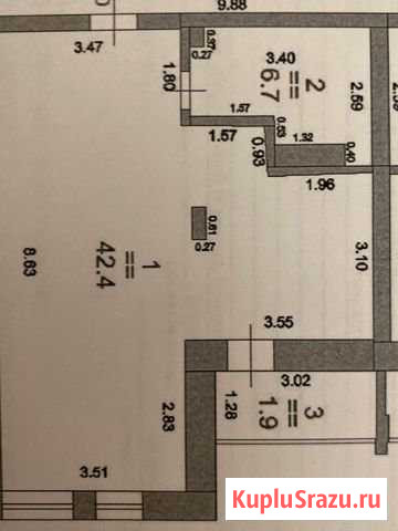 Квартира-студия, 54 м², 12/17 эт. на продажу в Нижнем Новгороде Нижний Новгород - изображение 1