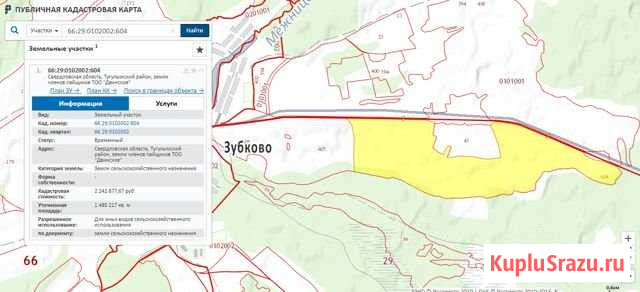 Участок СНТ, ДНП 10000 сот. на продажу в Тюмени Тюмень - изображение 1