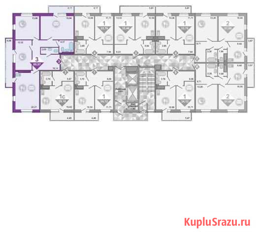 3-комнатная квартира, 90 м², 17/19 эт. на продажу в Тюмени Тюмень - изображение 1