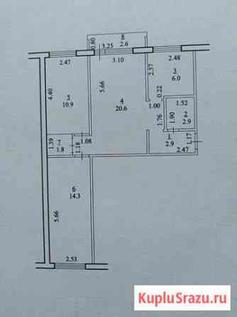 3-комнатная квартира, 59 м², 2/5 эт. на продажу в Салавате Салават