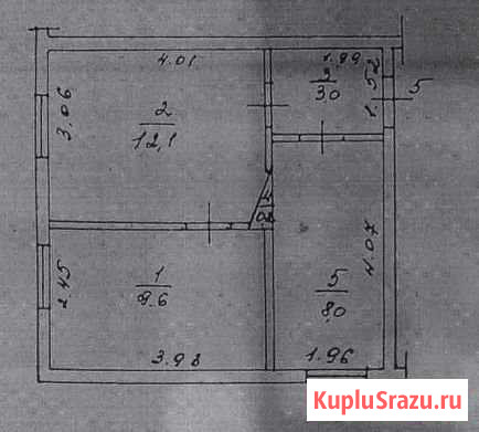 2-комнатная квартира, 32.9 м², 2/2 эт. на продажу в Якутске Якутск - изображение 1