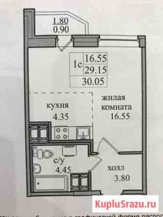 Квартира-студия, 30.1 м², 21/28 эт. на продажу в Санкт-Петербурге Санкт-Петербург