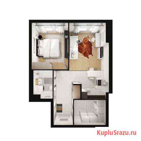 1-комнатная квартира, 53.1 м², 15/33 эт. на продажу в Котельниках Котельники