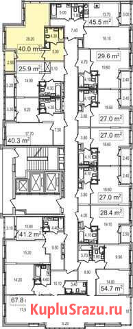 1-комнатная квартира, 40 м², 5/25 эт. на продажу в Москве Москва - изображение 1