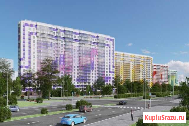 2-комнатная квартира, 55 м², 3/19 эт. на продажу в Санкт-Петербурге Санкт-Петербург - изображение 1