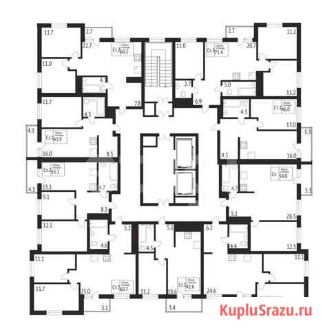 1-комнатная квартира, 42.6 м², 5/16 эт. на продажу в Сургуте Ханты-Мансийского АО Сургут - изображение 1