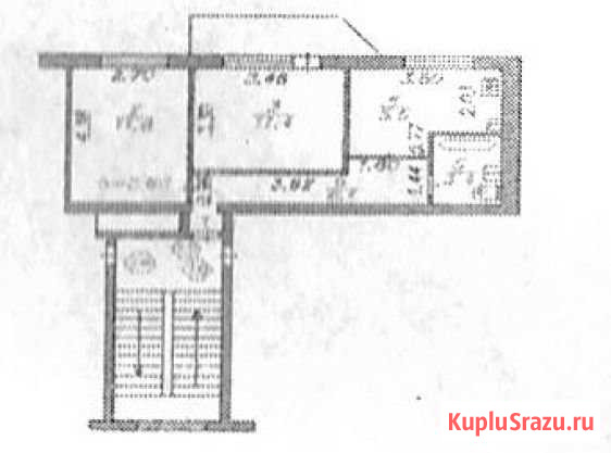 2-комнатная квартира, 42 м², 2/2 эт. на продажу в Усолье-Сибирском Усолье-Сибирское - изображение 1