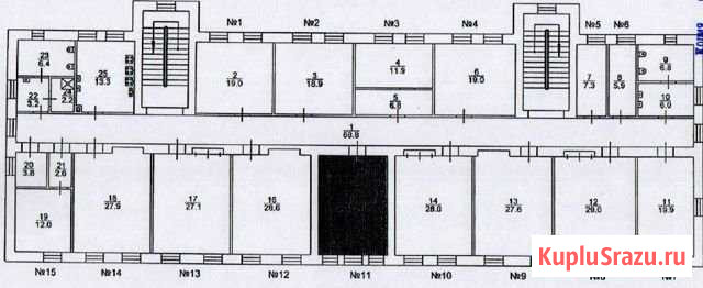 Комната 24.6 м² в 1-ком. кв., 3/3 эт. на продажу в Саратове Саратов - изображение 1