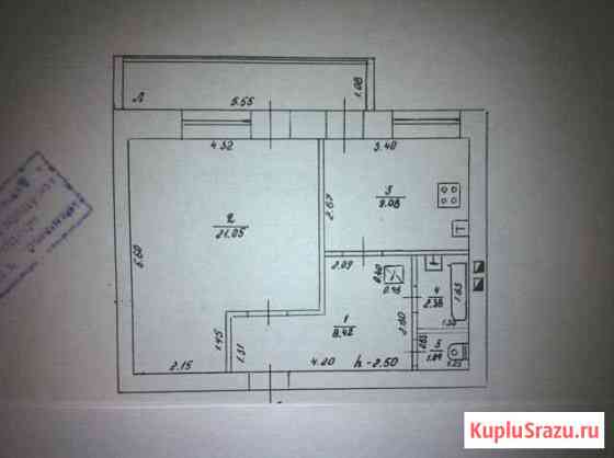 1-комнатная квартира, 42 м², 1/2 эт. на продажу в Старой Майне Старая Майна