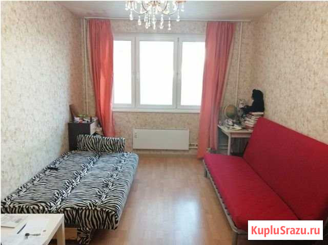Комната 20 м² в 3-ком. кв., 24/25 эт. в аренду на длительный срок в Люберцах Люберцы - изображение 1