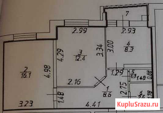 2-комнатная квартира, 53 м², 10/12 эт. на продажу в Ставрополе Ставрополь - изображение 1