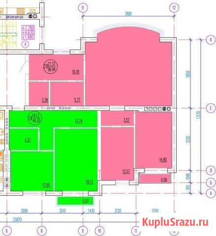 3-комнатная квартира, 99.8 м², 2/6 эт. на продажу в Пионерском Калининградской области Пионерский - изображение 1