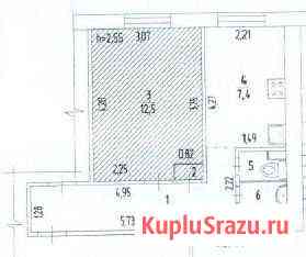 Комната 17.2 м² в 1-ком. кв., 9/9 эт. на продажу в Перми Пермь