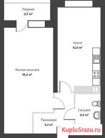 1-комнатная квартира, 38 м², 9/27 эт. на продажу в Самаре Самара