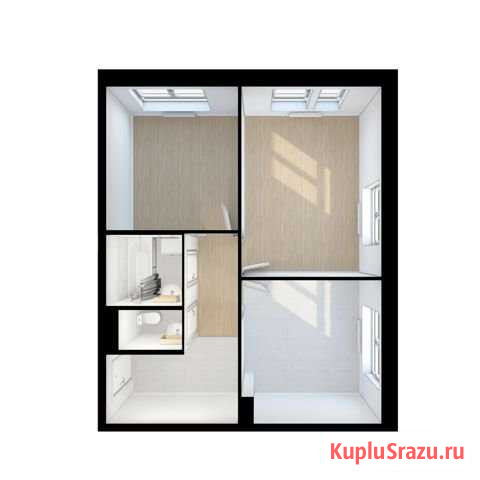 2-комнатная квартира, 52.3 м², 13/22 эт. на продажу в Москве Москва - изображение 1