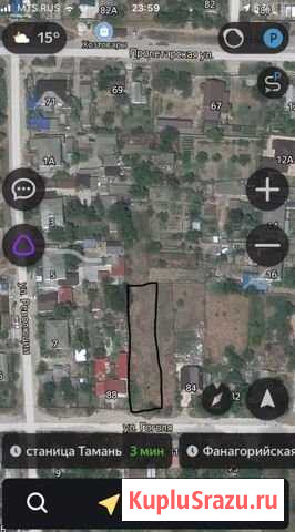 Участок ИЖС 13 сот. на продажу в Тамани Тамань - изображение 1