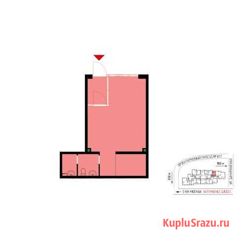Сдам помещение свободного назначения, 41.5 кв.м. Коммунарка - изображение 1