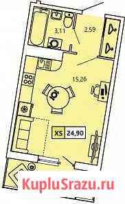 Квартира-студия, 24.8 м², 10/11 эт. на продажу в Санкт-Петербурге Санкт-Петербург