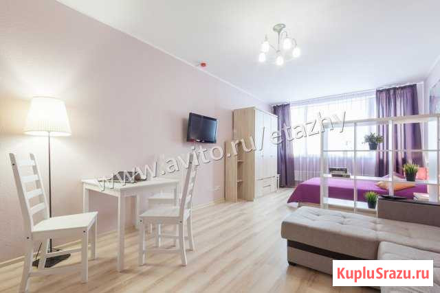Квартира-студия, 33 м², 2/16 эт. в аренду посуточно в Екатеринбурге Екатеринбург - изображение 1