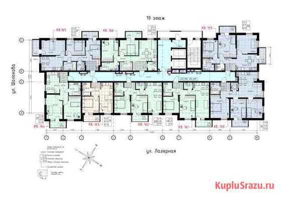 3-комнатная квартира, 73.1 м², 19/20 эт. на продажу в Екатеринбурге Екатеринбург