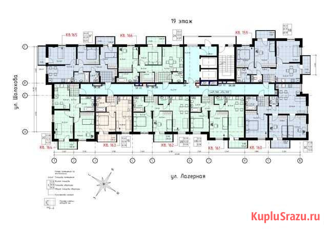 3-комнатная квартира, 73.1 м², 19/20 эт. на продажу в Екатеринбурге Екатеринбург - изображение 1